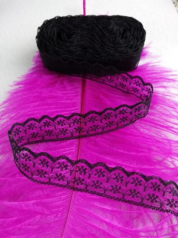 Новинка! Бесплатная доставка 10 ярдов красивое вышитое кружево лента 2 см шириной