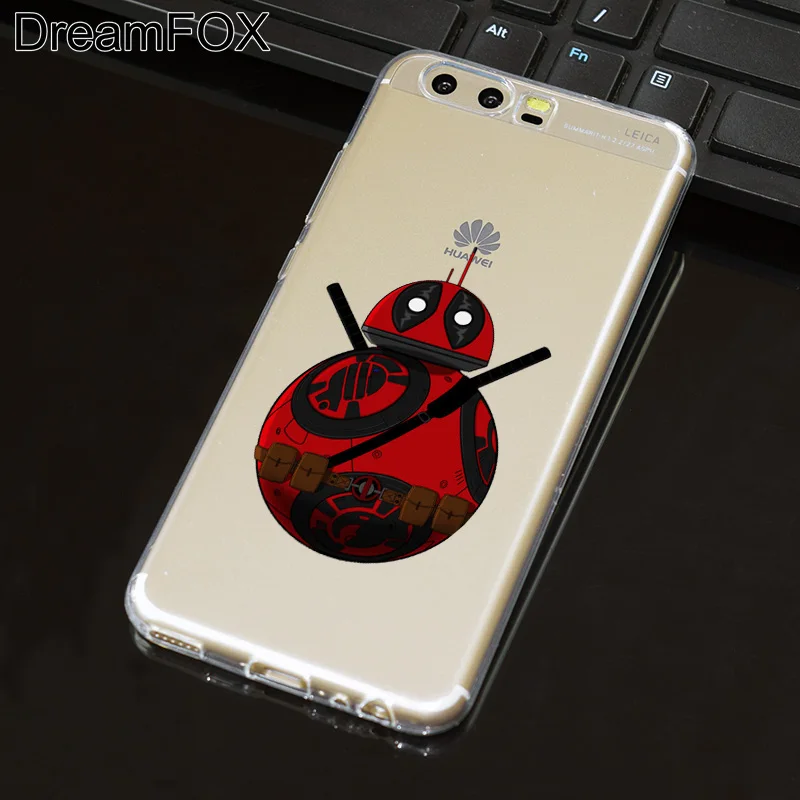 Мягкий силиконовый чехол DREAMFOX L520 Deadpool из ТПУ для huawei P8 P9 P10 Lite Plus 2017 Honor 8 Pro 9 6X |