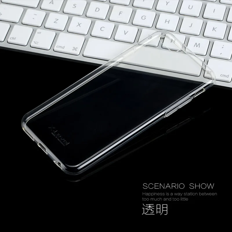 X Level Противоскользящий прозрачный мягкий ТПУ чехол для iPhone 6 6S 7 Plus силиконовые