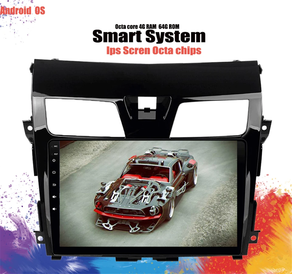 Автомагнитола на Android 10 0 с GPS для nissan teana altima Навигация dvd 2013 2015 2016 автомобильный DVD