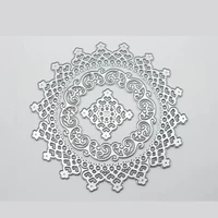ylcd301 circle lace metal cutting dies for scrapbooking stencils diy album cards decoration embossing folder die cutter template