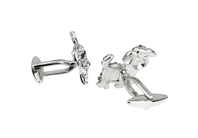 Мужские запонки для свадьбы новинка модный щенок и чистая ткань 158332 | Украшения