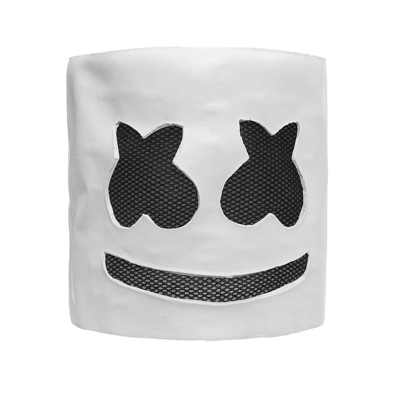 Горячая продажа взрослых DJ Marshmello маска Пасхальная Вечеринка ночной клуб