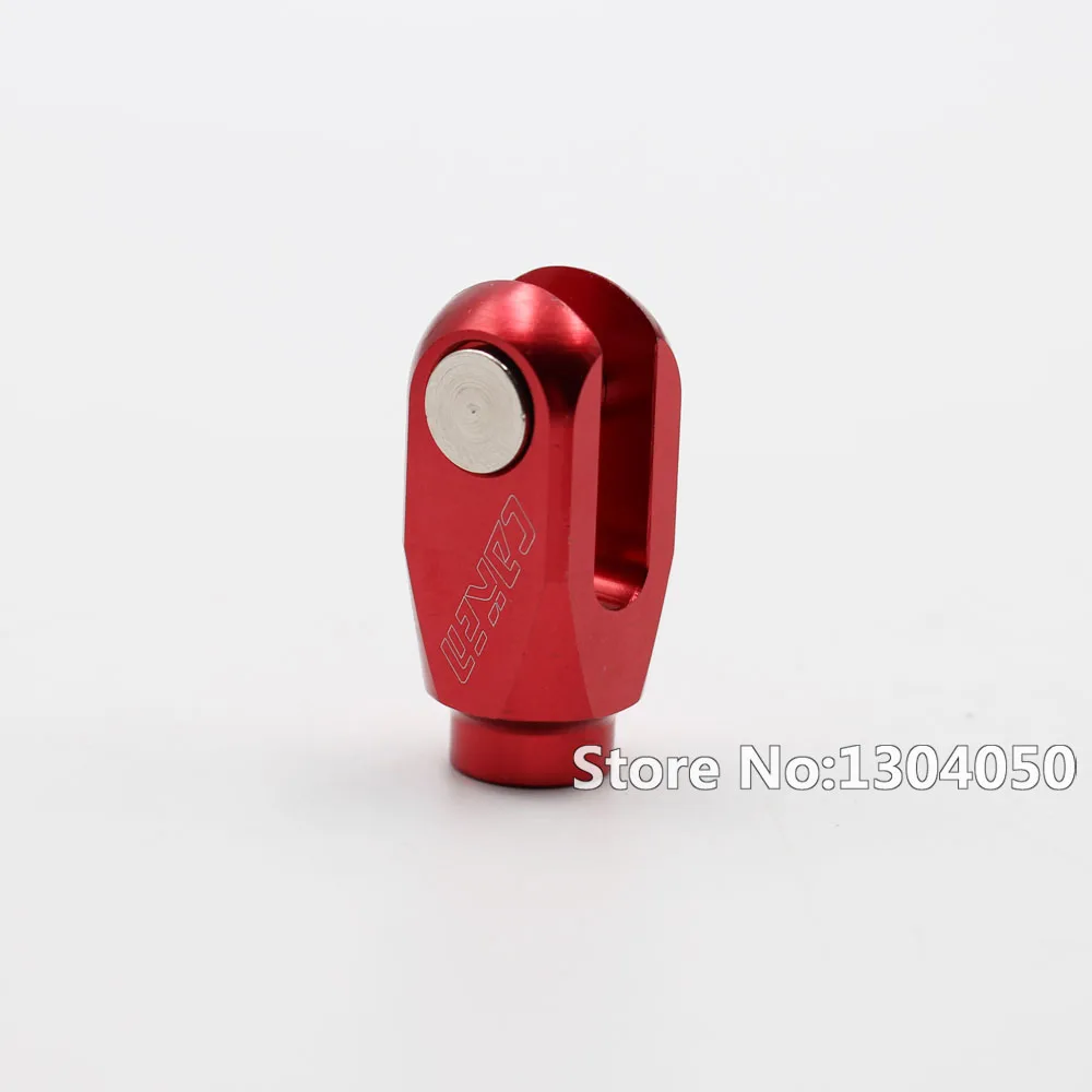 ЧПУ Алюминиевый задний тормозной Скоба для CR CR125 CR250 CRF CRF150R CRF250R красный|rear brake|brake