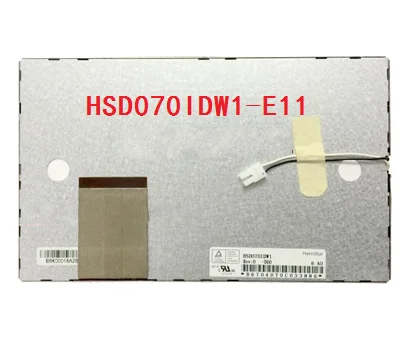Оригинальный 7-дюймовый ЖК-экран 60 контактов 800*480 HSD070IDW1 165 мм * 100 5 для автомобиля dvd