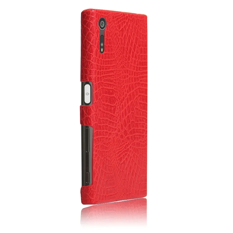 Case For Sony Xperia XZ X Z ZX F8332 F8331 601SO SO-01J Fitted Leather Phone Cover F 8332 8331 SO 01J Alligator Coque |