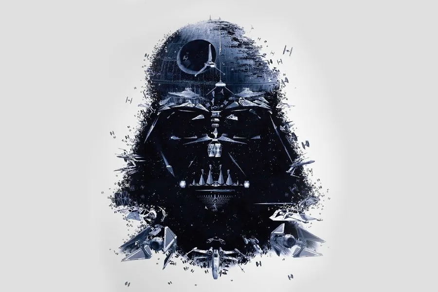 DIY frame 6 PCS Choose Star Wars Darth Vader David Prowse Classic Movie posters and print home decor silk Fabric Poster Print | Дом и сад