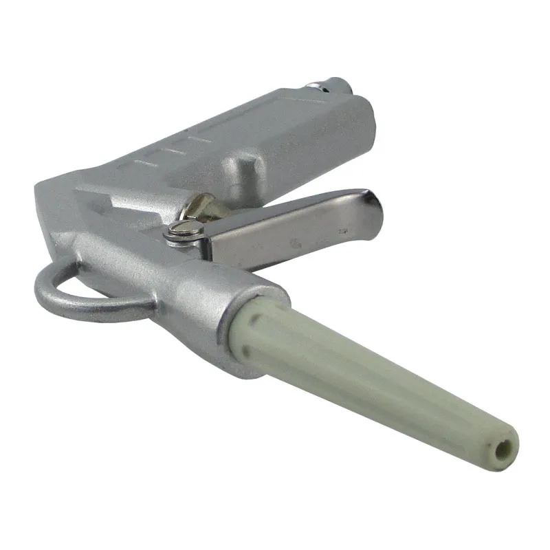 Пистолет для пыли с большим потоком и длинным ртом торнадо выдувать серый