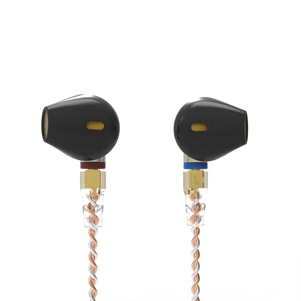 SENFER PT25 в ухо наушник Earburd Графен Динамический драйвер блок HIFI с MMCX съемный