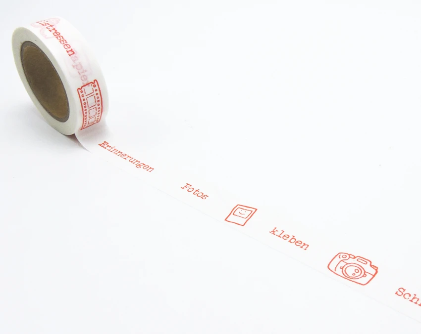 

Pink Camera Printing Washi Tape Office Adhesive Scrapbooking Tools Kawaii Decorative Great Christmas Cute Craft Diy Gift