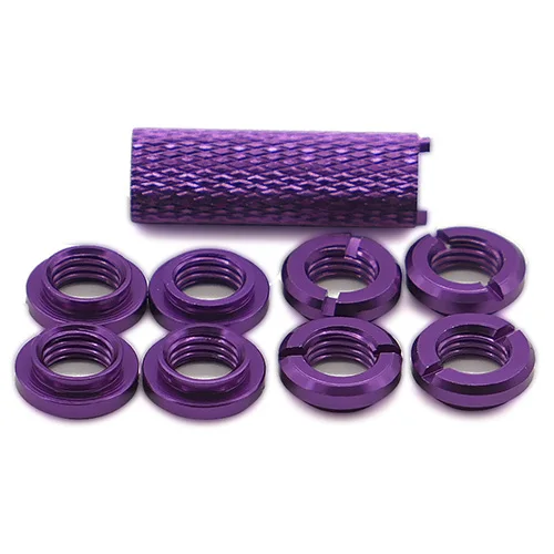 Purple RCAWD Быстрая Spektrum пульт дистанционного управления гайки-переключатели Hop-up запасные части - Цвет: Purple