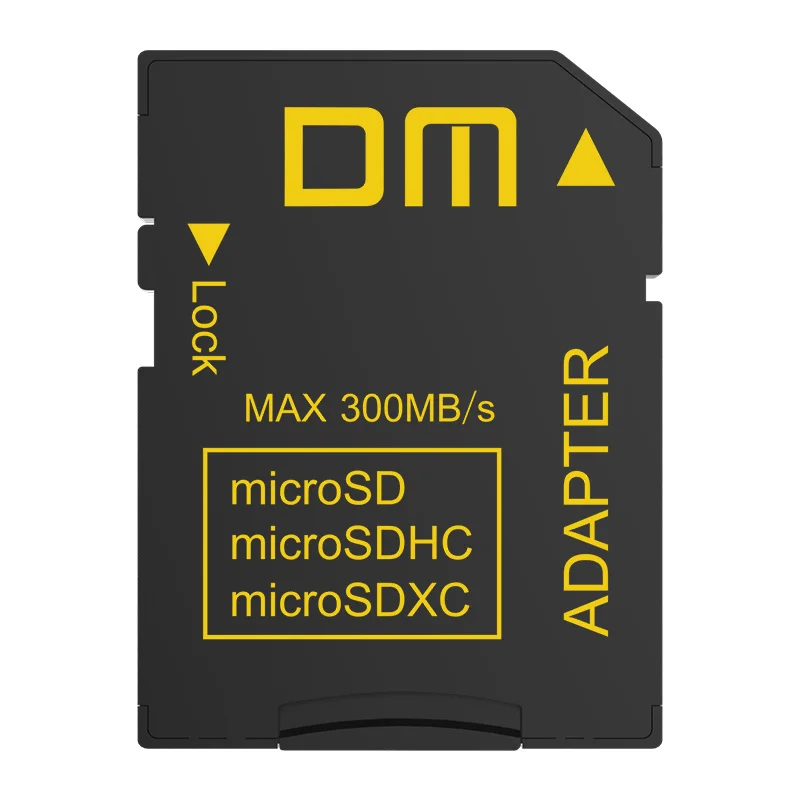 DM SD-t адаптер SD4.0 UHS-iicompdabile с microSD microSDHC microSDXC скорость передачи может до 300 МБ/с./с micro