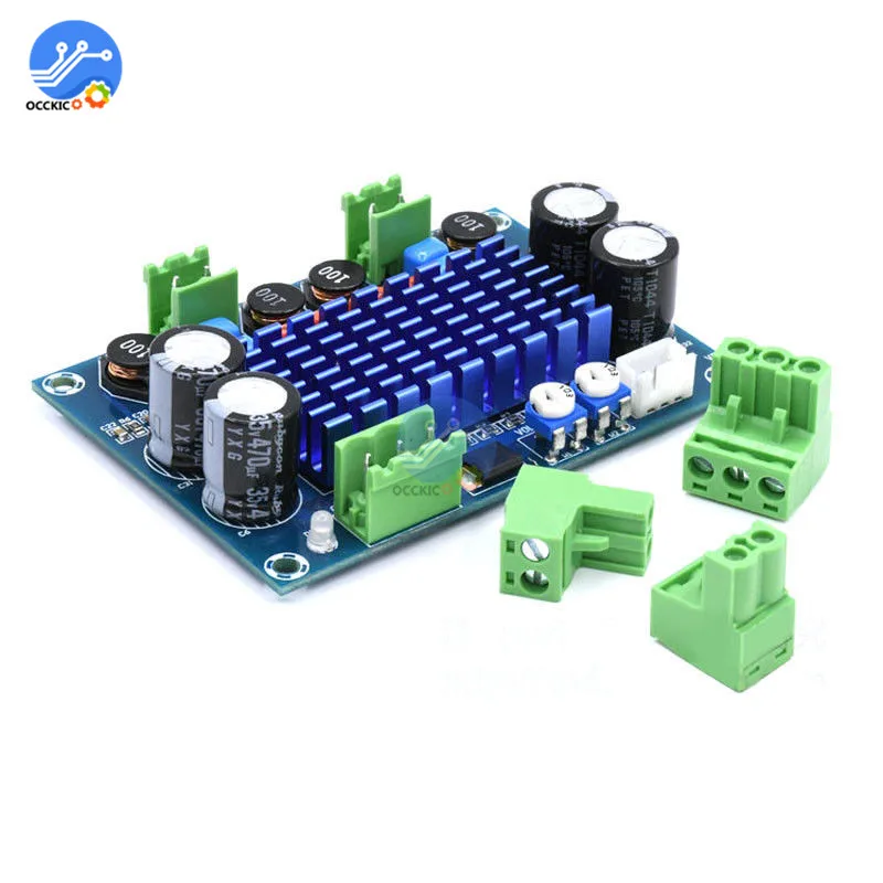 XH M572 TPA3116D2 плата цифрового усилителя 5 28 в 120 Вт * 2 HIFI аудио звуковая регулятор