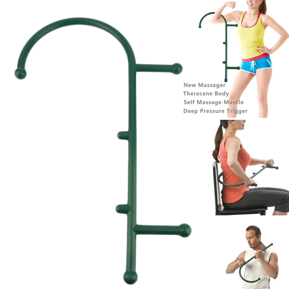 Массажер эргономичный дизайн тела самомассаж мышц глубокое давление триггер