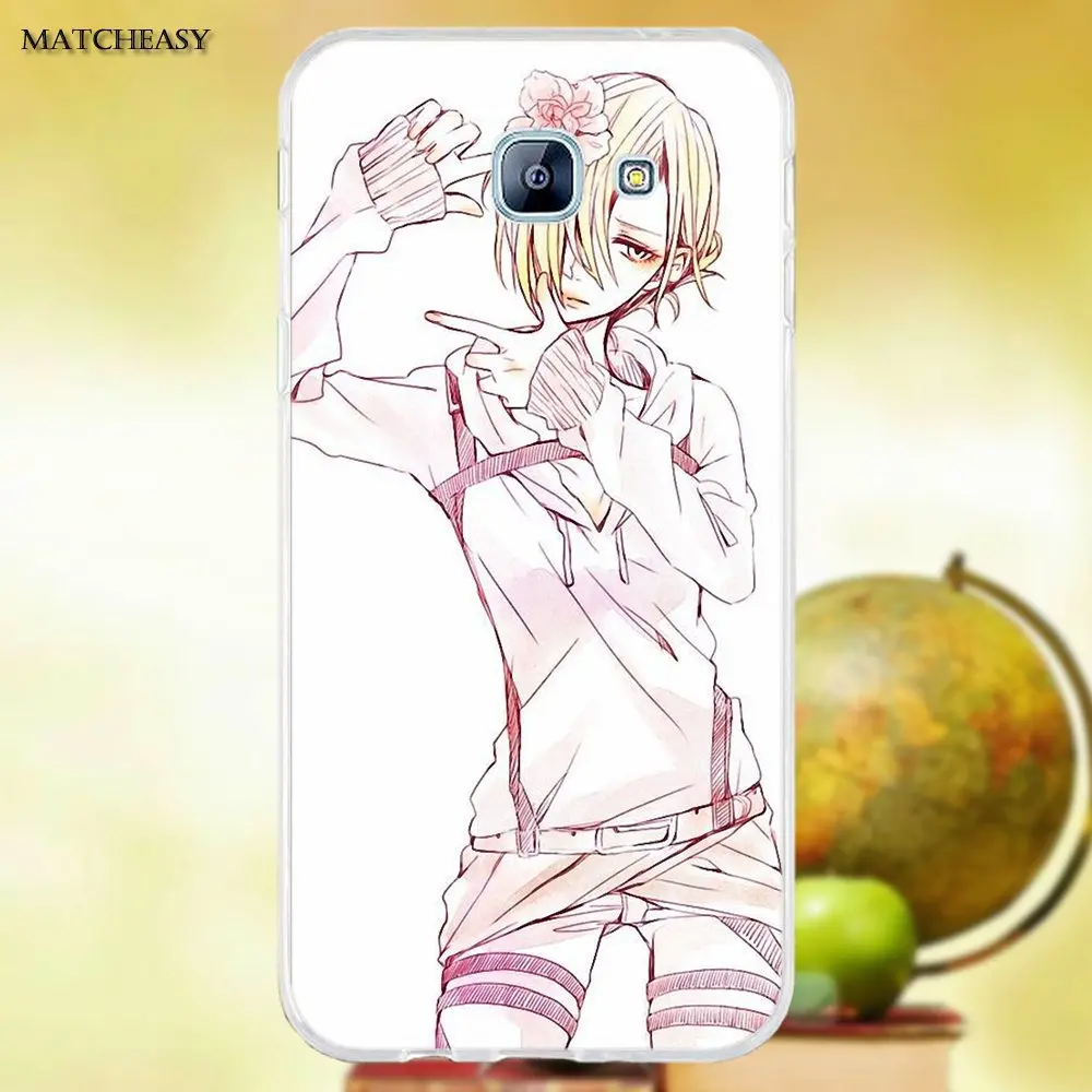 Мягкий чехол для Samsung Galaxy A3 A5 A7 J1 J2 J3 J5 J7 2015 2016 2017 Annie Leonhart Attack On Titan Back|Чехлы-накладки|
