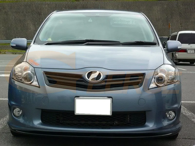 Для TOYOTA Auris подтяжка лица 2010 2011 2012 отличная CCFL ангельские глазки ультра яркая фара освещение ангельские глазки комплект Halo Кольцо