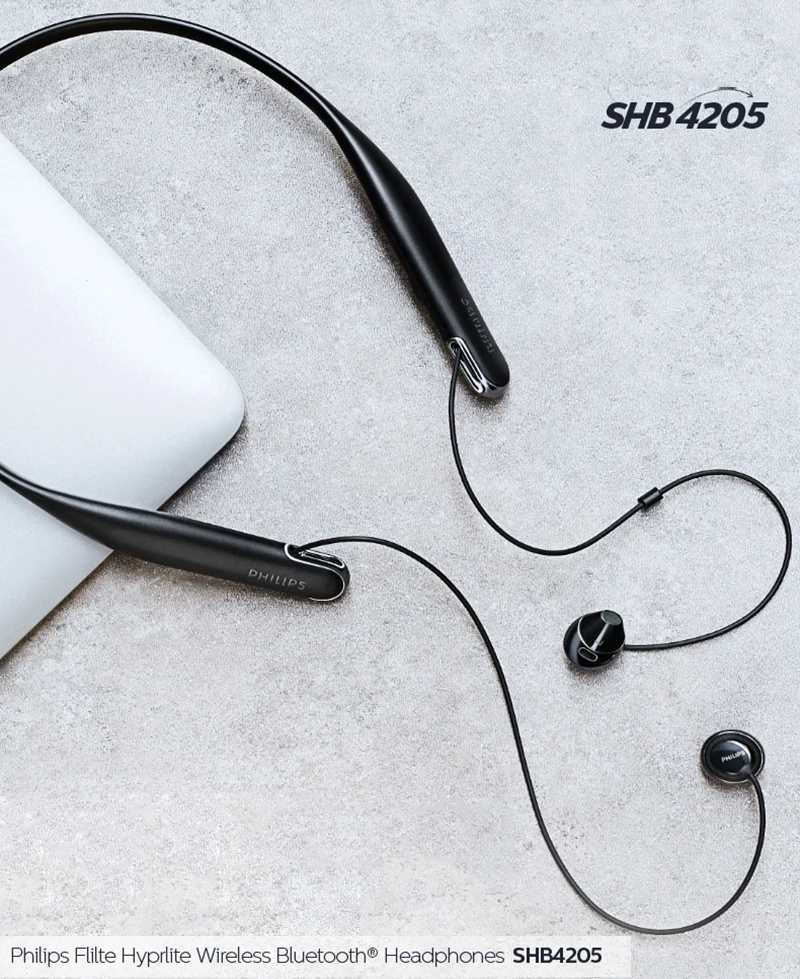 Philips SHB4205 Беспроводной наушники/Bluetooth наушники/наушники-воротник литий-полимерная для Xiaomi S8 хуавэй