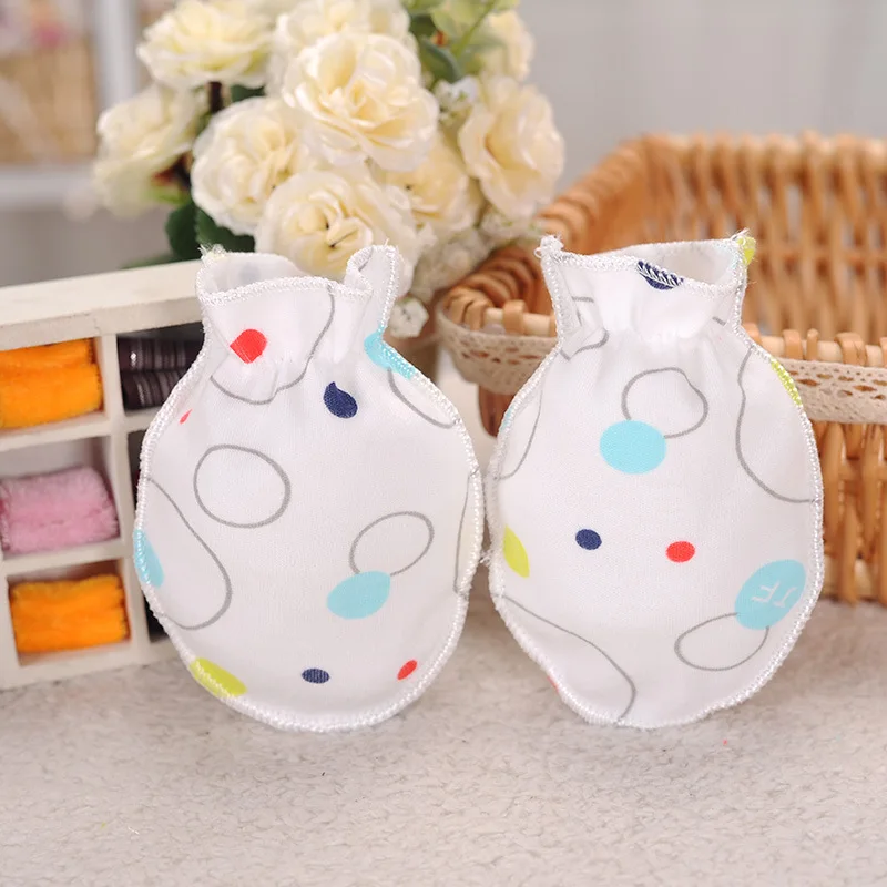 1 пара детские перчатки для новорожденных варежки девочки теплые детей 0-6 месяцев