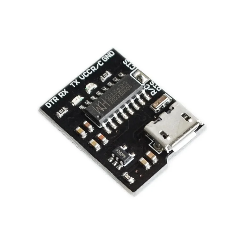 Новый 1 шт. CH340G USB в TTL модуль для последовательной загрузки линии микро интерфейс