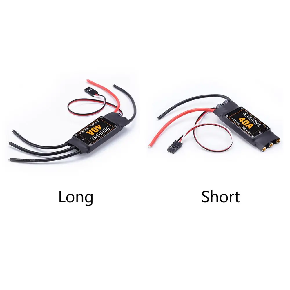 Бесщеточный Дрон 40A ESC части для самолетов аксессуары контроллер скорости