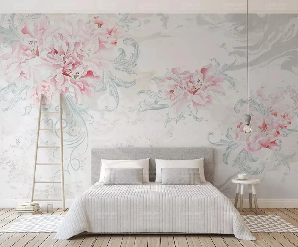 

[Self-Adhesive] 3D Flower Pattern 6 Wall Paper mural Wall Print Decal Wall Murals