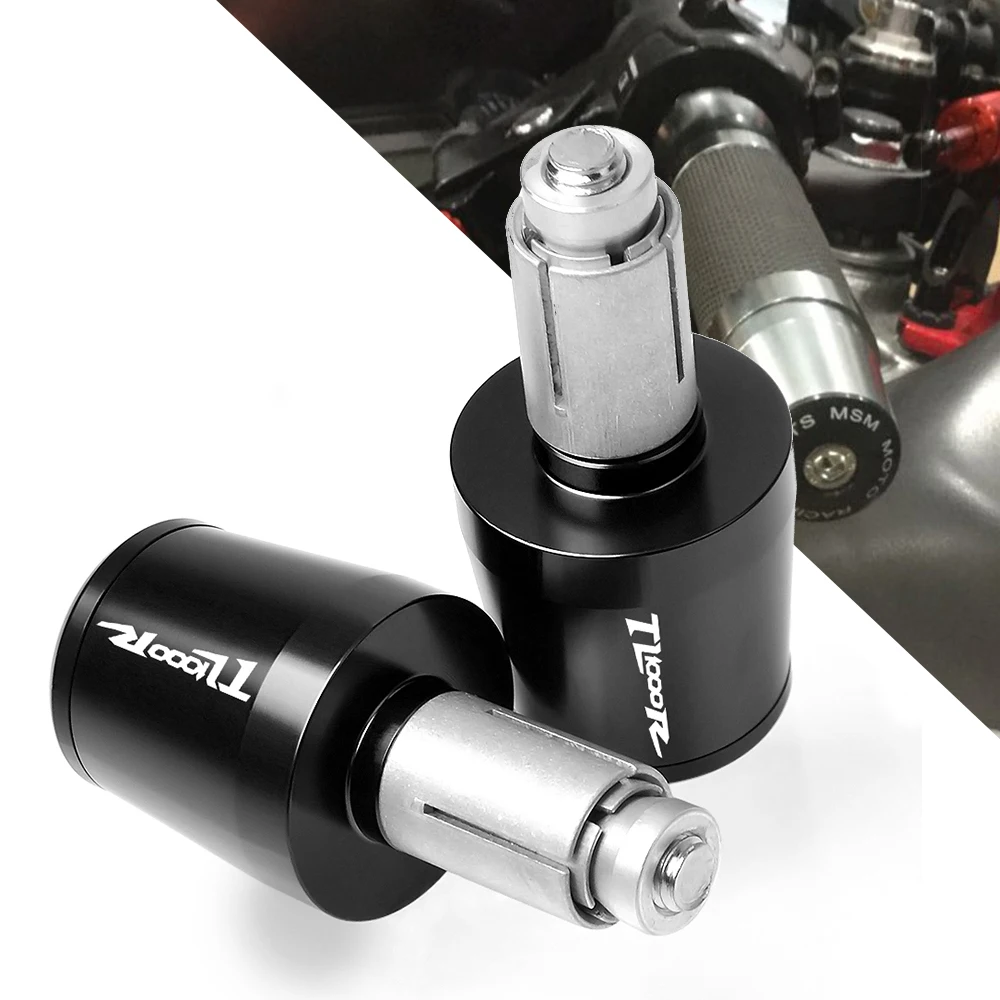 1 пара алюминиевых колпачков на руль мотоцикла с ЧПУ 7/8 дюйма для Suzuki TL1000R TL 1000 R 1998