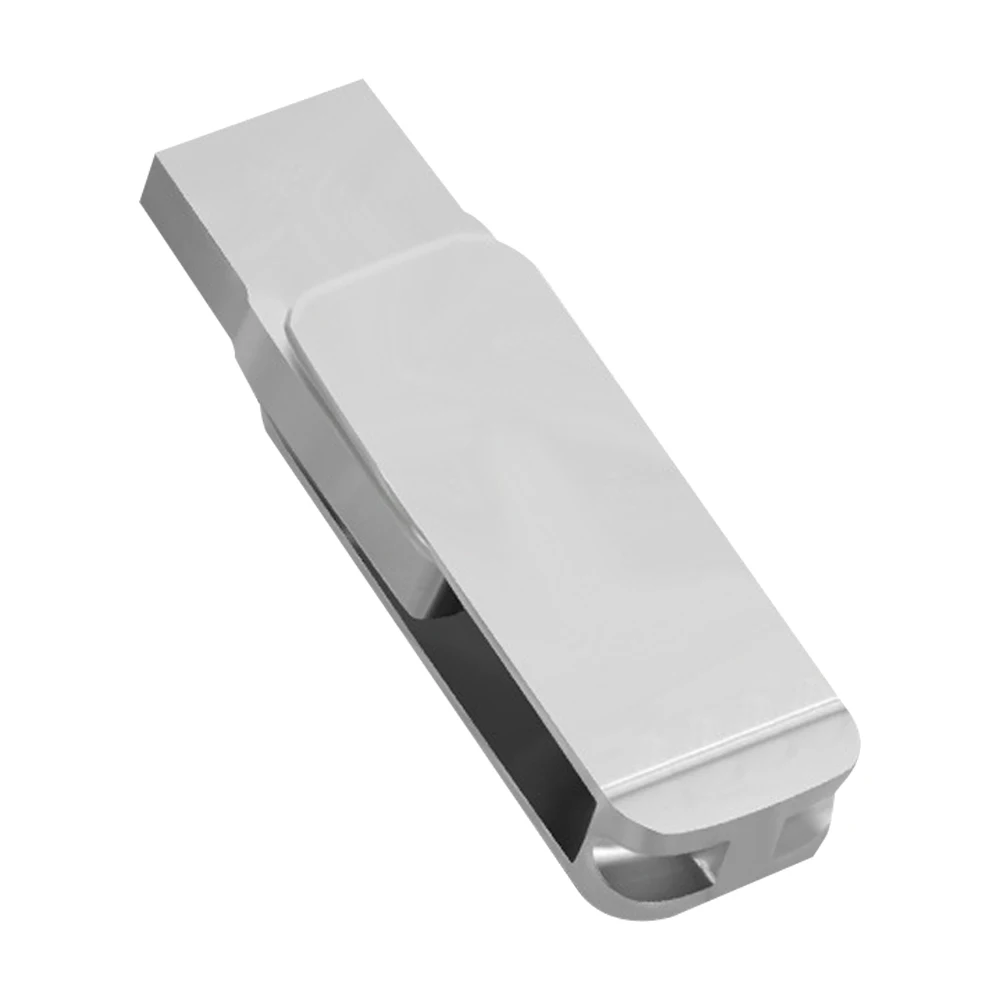USB флеш накопитель 2 в 1 вращающийся на 360 градусов 64/128 ГБ 16/32 ГБ|USB флэш-накопители| |