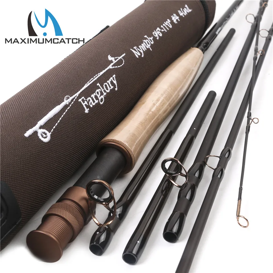Нахлыстовое удилище Maximumcatch Farglory 9 11 футов 3WT/4WT/5WT 4 5 сек средняя скорость Нимфа с