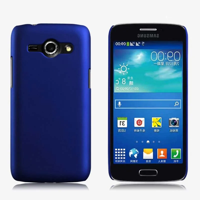 Coque 4.3For samsung Galaxy J1 Ace чехол для samsung Galaxy J1 Ace Neo Sm J110 J111 J111F телефона чехол-лента на заднюю панель - Цвет: blue