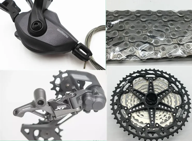 Derore xt M8100 указано 12S задний переключатель + триггерный передач кассеты цепь 10-51T |