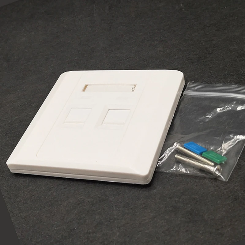 Настенная панель Keystone RJ11 RJ45 5 шт.-2 порта настенное крепление лицевая сетевые