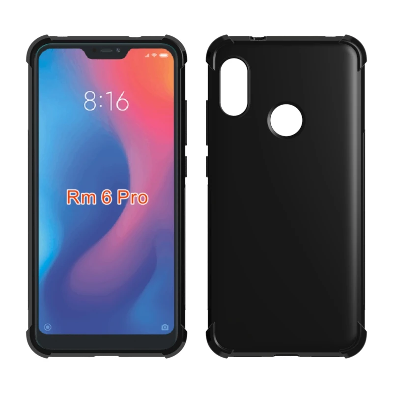 Crystal Clear Anti-slip Anti-Scratch Shockproof Durable Flexible TPU soft Case Cover for Xiaomi redmi 6 pro |