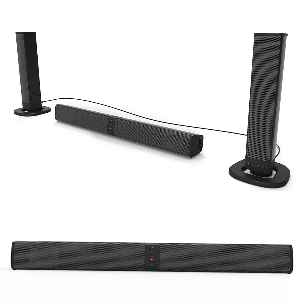 ПВХ театральная Поддержка TF карта складной электрический Bluetooth динамик стерео