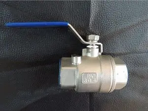 Шаровой кран DN15 12 дюйма BSP с внутренней резьбой и полным отверстием, из нержавеющей стали 304, тип 2 шт., для масла, воды, воздуха, 229 PSI