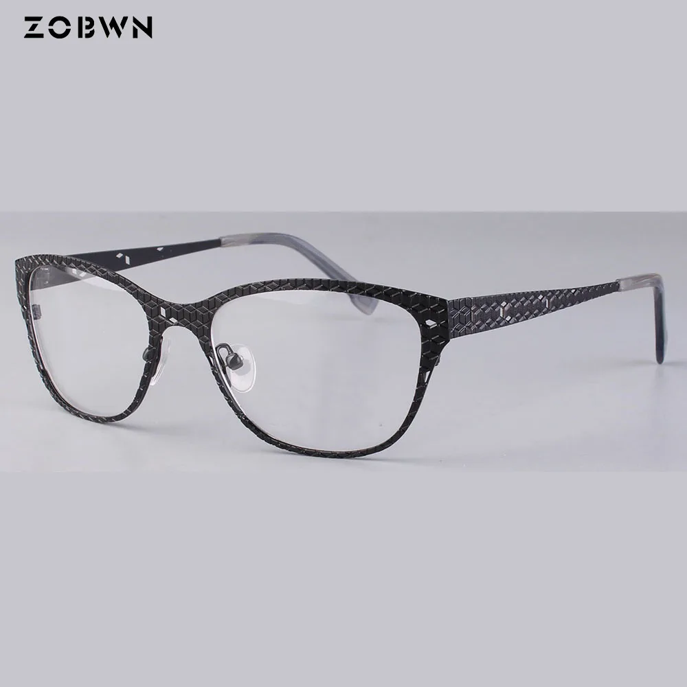 Новый дизайн 2018 очки высокого качества черные женские серые винтажные очки|montures