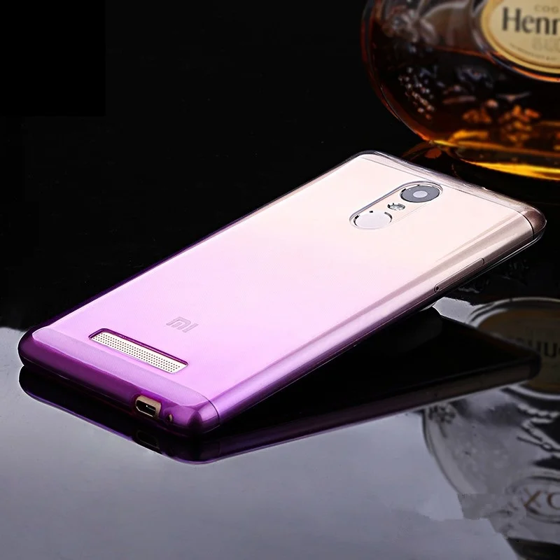 Роскошный мягкий силиконовый чехол с градиентом для Xiaomi Redmi Note 5A 4X 3 Pro 4 4A 3S Y1 Mi A1 5X 5