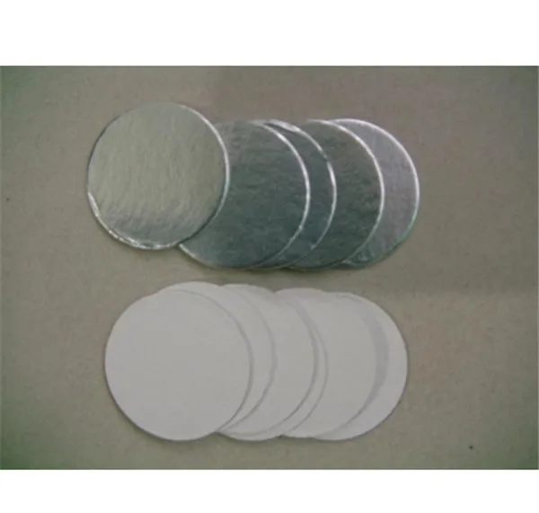 

For induction sealing 69 mm HDPE Seal foil liners 10000PCS quantity