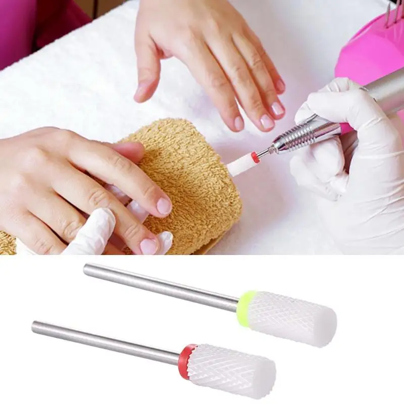 1PCS Nail Cone Tip Ceramic Drill Bits Electric Cuticle Clean Rotary for Manicure Pedicure Grinding Head Sander Tool | Красота и