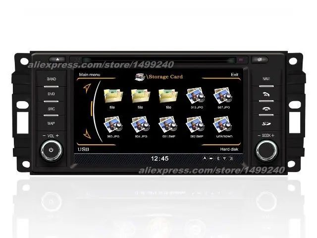Для JEEP Grand Cherokee 2008 ~ 2011 Автомобильный gps навигация dvd плеер Радио Стерео ТВ BT iPod WIFI
