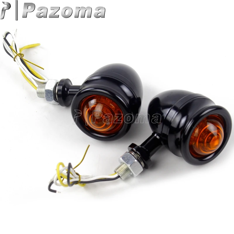 Для Harley Cafe Racer Dyna на заказ мотоцикл указатель поворота светильник светодиодный