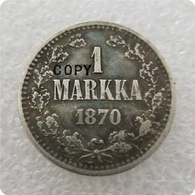 1870S 1864-1870 1 марок имитация монеты - Цвет: 1870S
