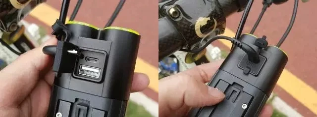 Велосипедный светильник GACIRON, заряжаемый от USB, велосипедный передний головной светильник, велосипедный флэш-светильник, IPX6, водонепроницаемый, 5000 мА/ч, 1600 люмен, светодиодный, 6 режимов