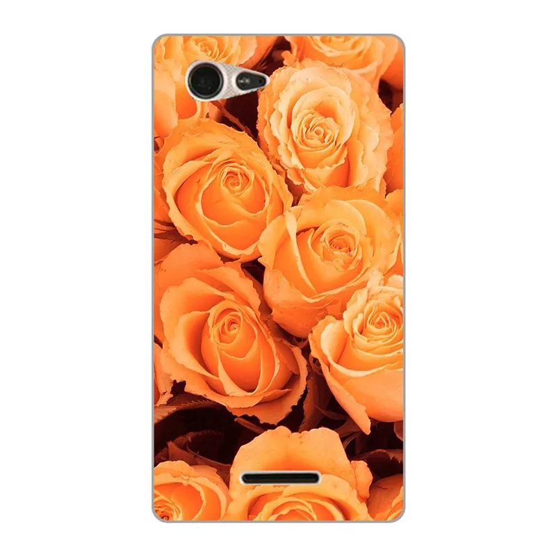 Мягкий чехол s для sony xperia E3 D2203 D2206 D2212 модная окрашенная Мягкая силиконовая задняя накладка из ТПУ чехол для sony xperia E3 E 3 чехол для телефона