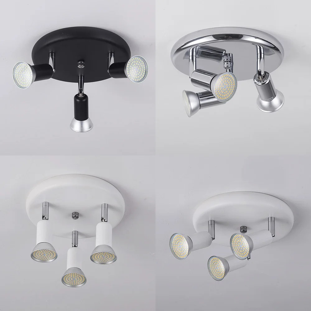 

Modern minimalist bedroom ceiling led pendant light restaurant corridor multi-head rotating pendant lamp for kitchen living room