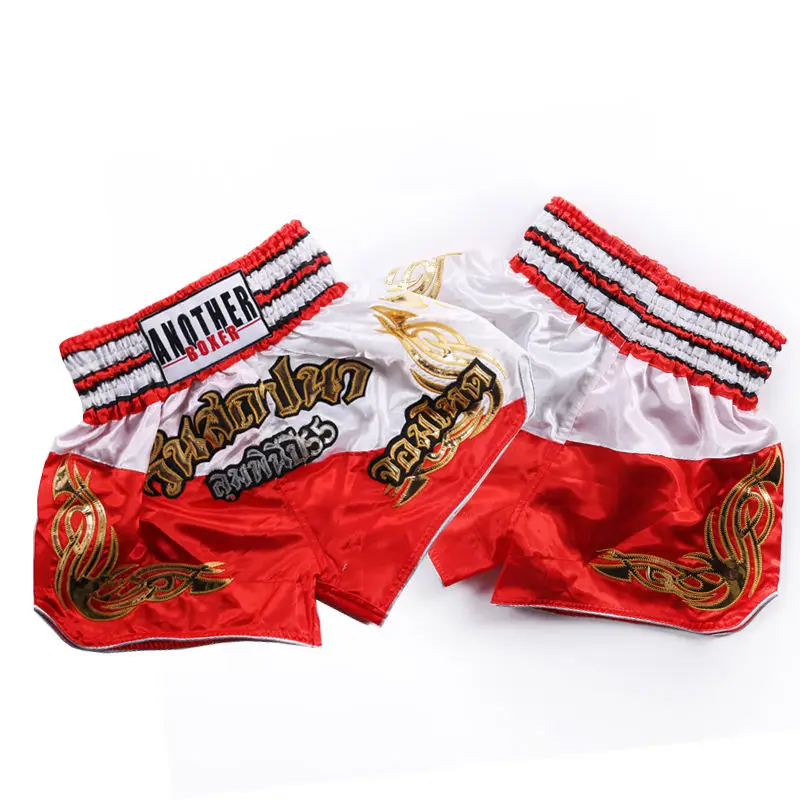 Трусы MMA Muay Thai боксерские трусы спортивные шорты Wushu Sanda Детские тренировочные