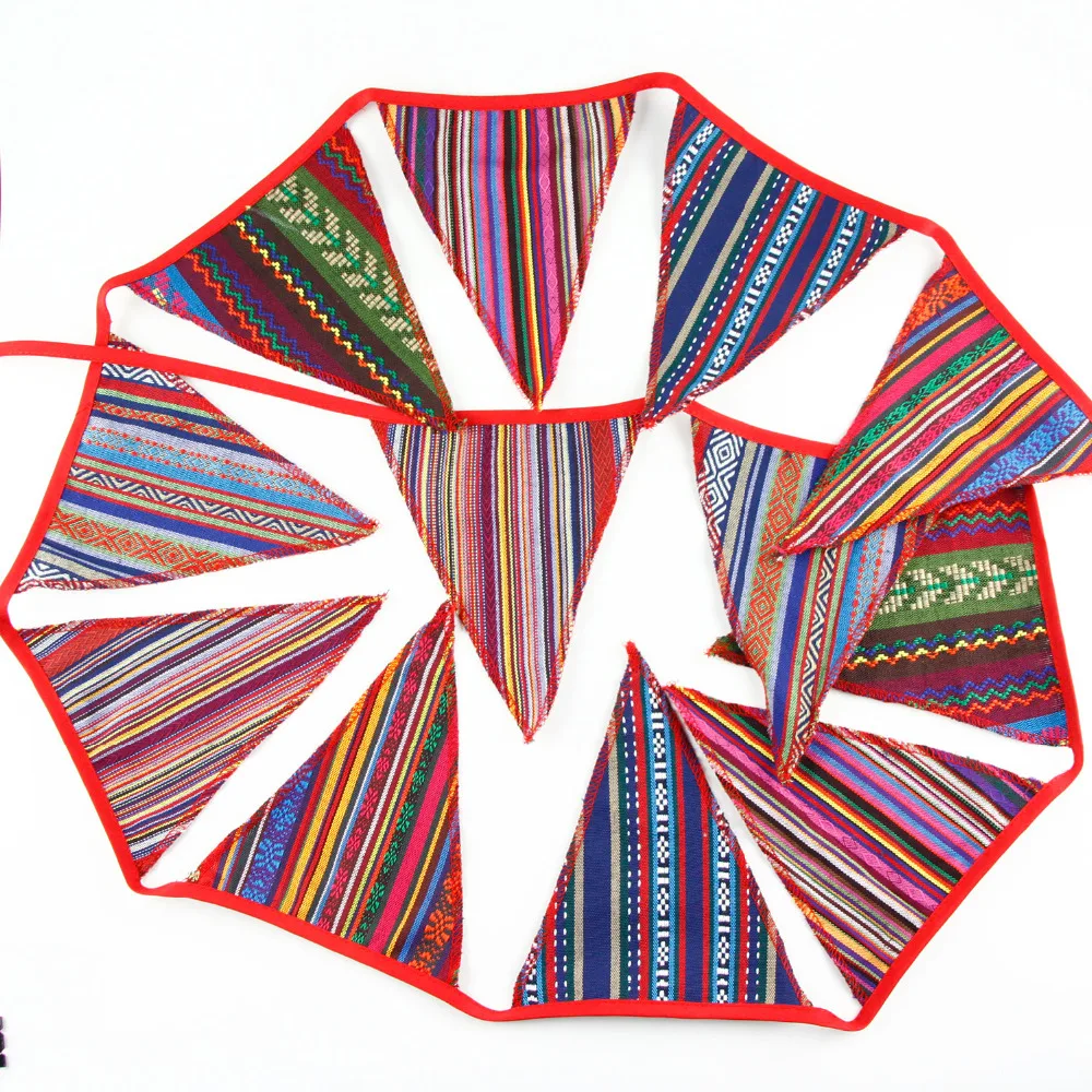 Новинка 3 2 м 12 флагов индийское украшение для кемпинга традиционная ткань с