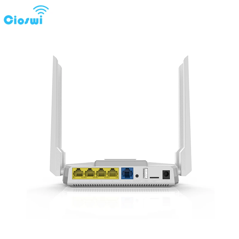 Cioswi Dual Band 1200 Мбит/с Беспроводной гигабитный Wifi маршрутизатор большой Оперативная