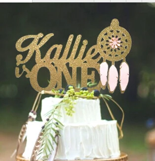 Акриловые пользовательские имя цвет Ловец снов Бохо богемные девушки или