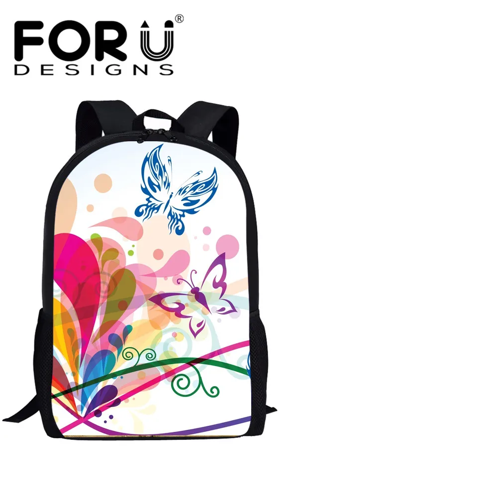 FORUDESIGNS/комплект детской школьной сумки для мальчиков и девочек с 3D рисунком