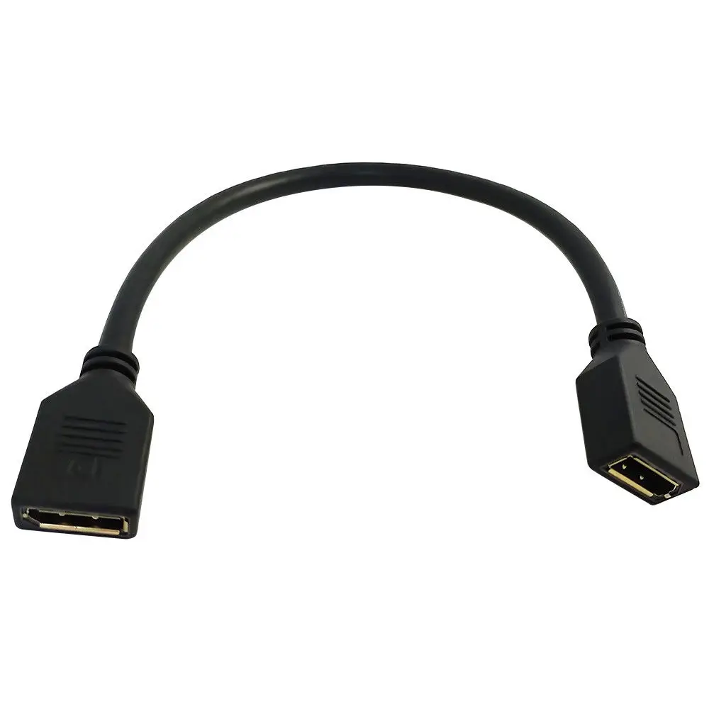 DANSPEED Женский на DP Дисплей порт УДЛИНИТЕЛЬ шнур HDMI Длина кабеля 30 см|Кабели HDMI| |